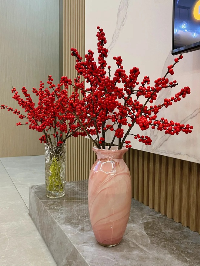 Bí kíp cắm đào đông đỏ chơi bền xuyên Tết 2026: Loài "trân châu đỏ" giúp gia chủ vượng khí, đỏ vận cả năm- Ảnh 23.