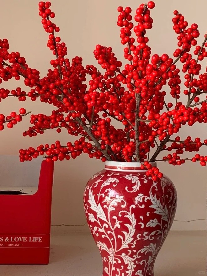 Bí kíp cắm đào đông đỏ chơi bền xuyên Tết 2026: Loài "trân châu đỏ" giúp gia chủ vượng khí, đỏ vận cả năm- Ảnh 28.