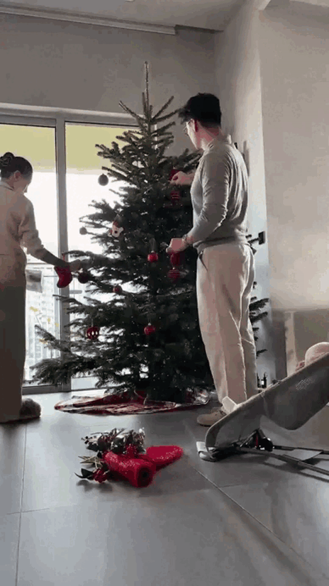 Sao Việt đón Giáng sinh: Decor không gian như cổ tích, riêng nhà Jun Phạm quá chữa lành- Ảnh 3.