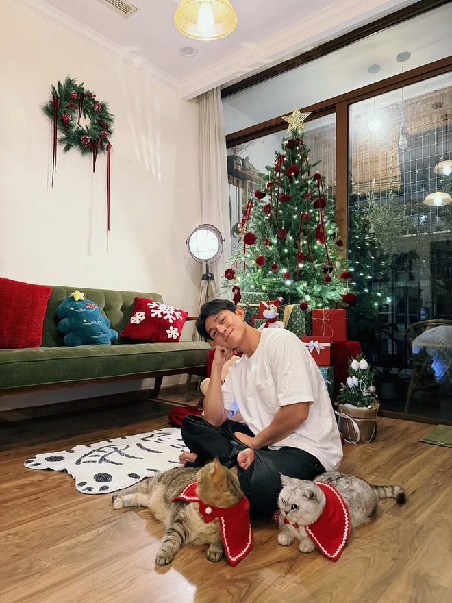 Sao Việt đón Giáng sinh: Decor không gian như cổ tích, riêng nhà Jun Phạm quá chữa lành- Ảnh 6.