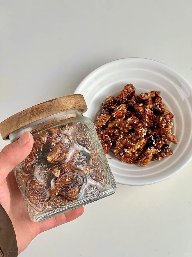 Ngày nghỉ làm món ăn giòn tan rôm rốp mà không cần chiên, chồng con ăn thử một miếng là "nghiện" quên lối về- Ảnh 13.