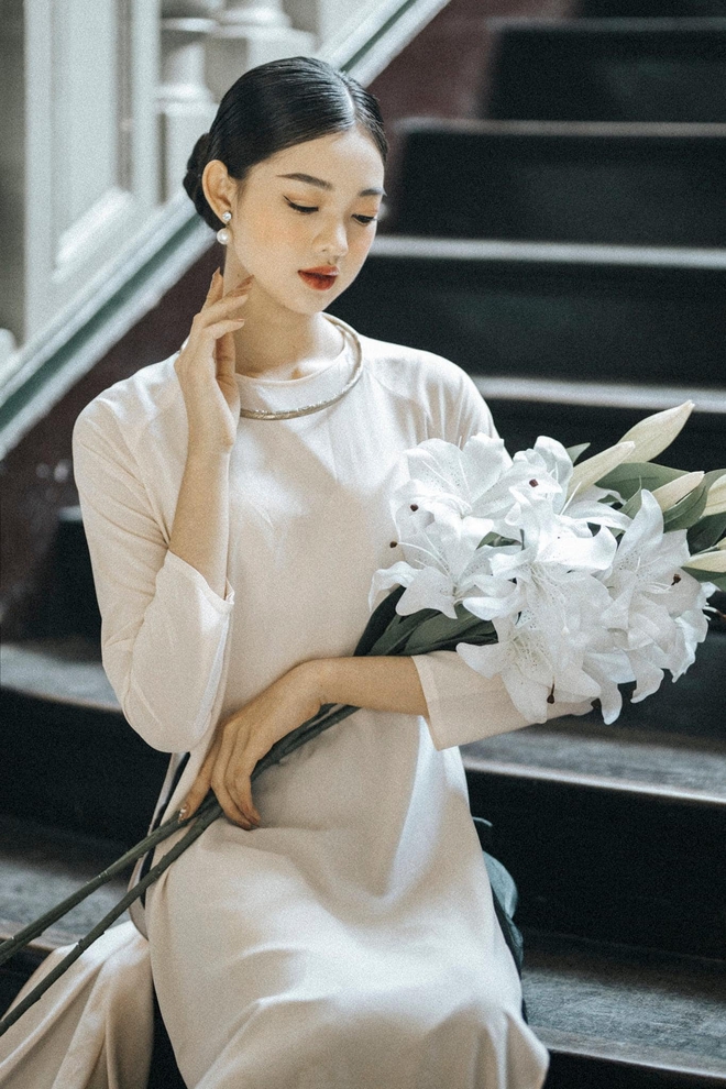 Cô gái 2K1 xinh như "búp bê sống" từng khiến Hoa hậu Thanh Thuỷ bị lu mờ giờ ra sao?- Ảnh 2.