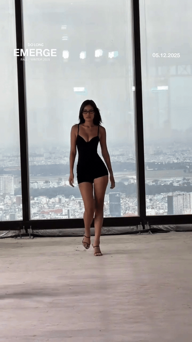 "Gái chiến" xuất hiện trước giờ G show Đỗ Long, siêu body được so với huyền thoại quốc tế- Ảnh 2.