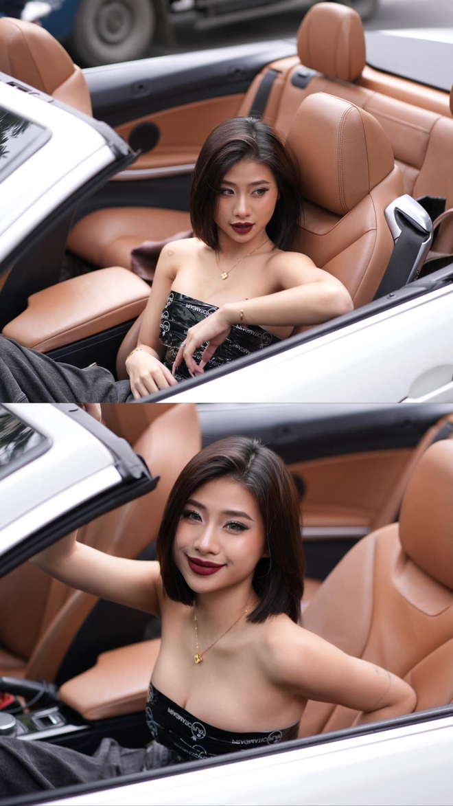 Louis Phạm xinh đẹp, "slay" trên xế hộp mui trần, dân mạng nhắc nhở 1 điều cực quan trọng- Ảnh 6.
