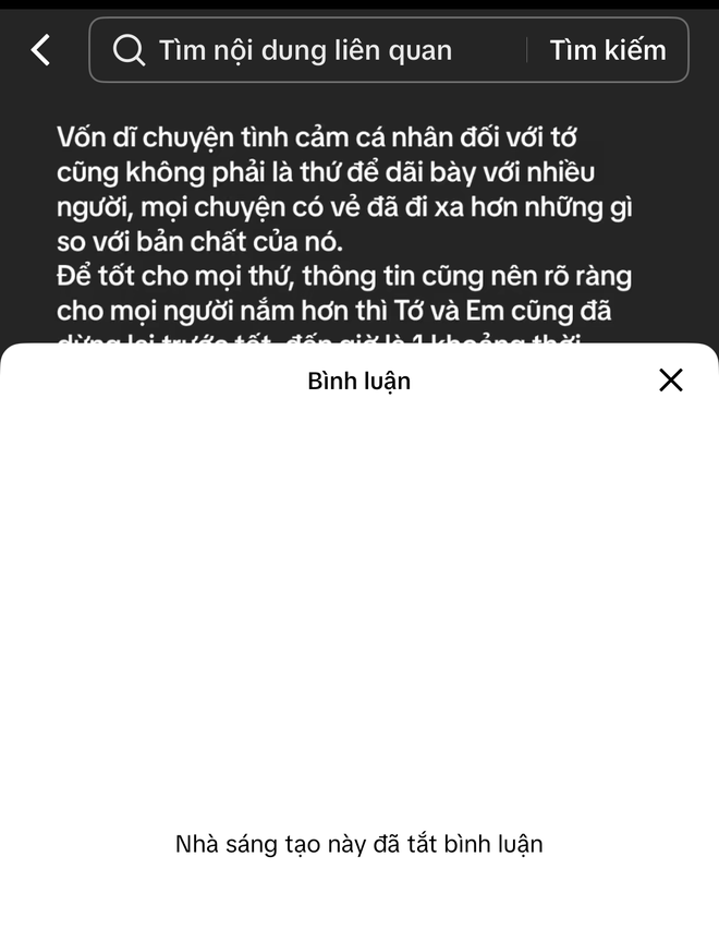Tuyên bố của Ngọc Kem khi bị nói: Có "lốp dự phòng
ngon" nên chia tay, đổ lỗi cho ViruSs có Baby Three- Ảnh 5. Tuyên bố của Ngọc Kem khi bị nói: Có "lốp dự phòng
ngon" nên chia tay, đổ lỗi cho ViruSs có Baby Three- Ảnh 5.