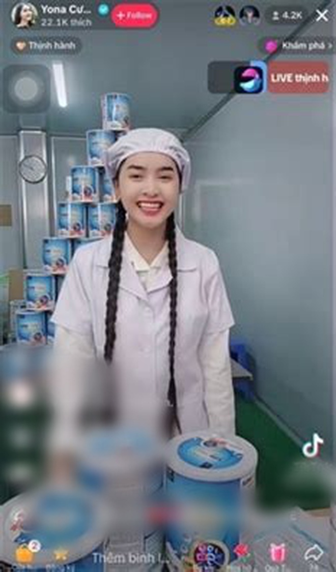 TikToker quen mặt quảng cáo sữa không rõ nguồn gốc bị "bế" lên VTV: Tự đặt "dấu chấm hết" khi đang nổi tiếng?- Ảnh 1.