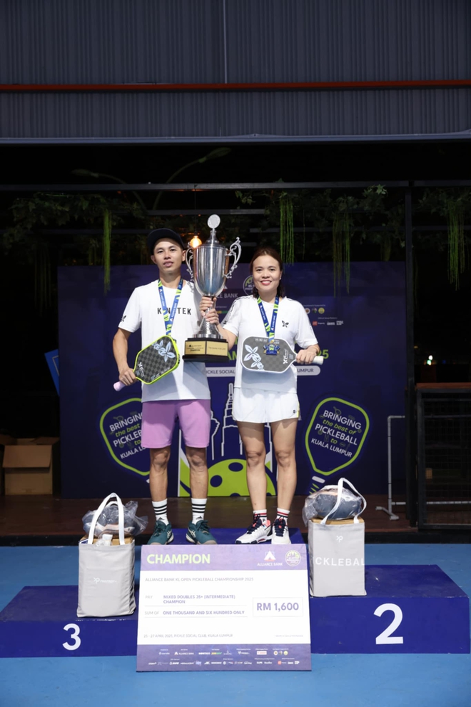 Nữ doanh nhân Việt lên ngôi nghẹt thở tại giải pickleball quốc tế Malaysia- Ảnh 4.