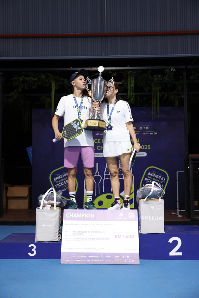 Nữ doanh nhân Việt lên ngôi nghẹt thở tại giải pickleball quốc tế Malaysia- Ảnh 3.
