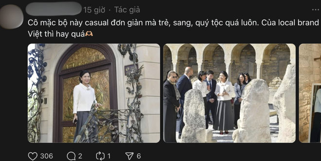 Hình ảnh Phu nhân Tổng Bí thư Tô Lâm khiến dân chúng nức nở: Từ thần thái đến trang phục đều xuất sắc- Ảnh 15. Hình ảnh Phu nhân Tổng Bí thư Tô Lâm khiến dân chúng nức nở: Từ thần thái đến trang phục đều xuất sắc- Ảnh 15.
