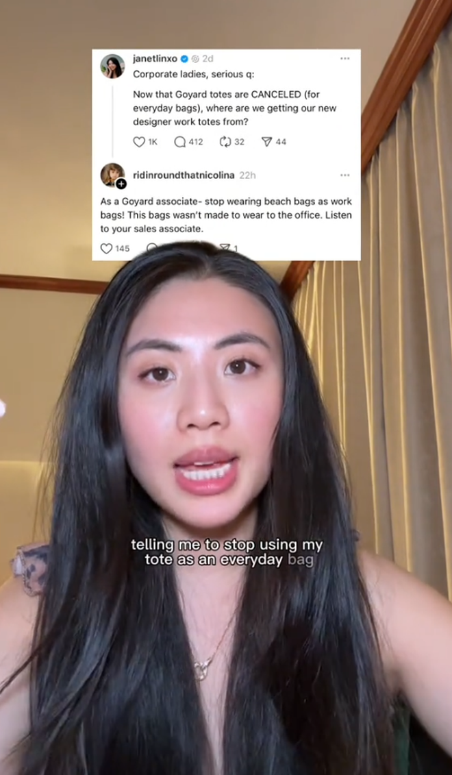 Drama túi Goyard 50 triệu bị chảy màu có cái kết "quay xe": Sự thật về chiếc túi xa xỉ nghe rất ngậm ngùi- Ảnh 2. Drama túi Goyard 50 triệu bị chảy màu có cái kết "quay xe": Sự thật về chiếc túi xa xỉ nghe rất ngậm ngùi- Ảnh 2.