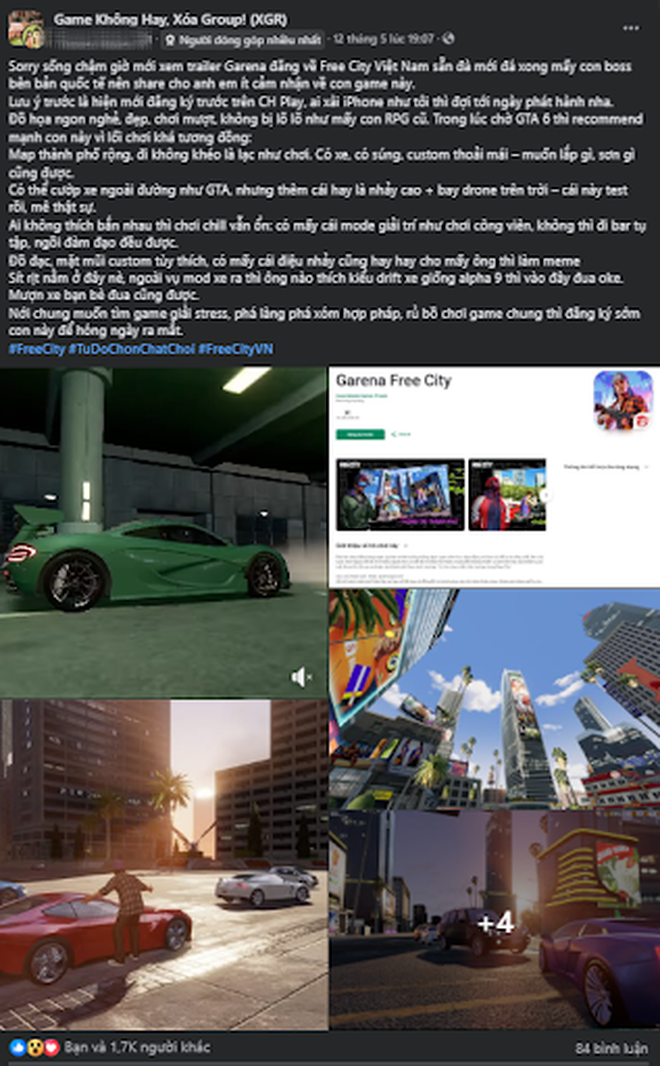 Sức nóng của Free City: Game thủ Việt đua nhau trải nghiệm trước, ngóng chờ phiên bản thế giới mở "made in Vietnam"- Ảnh 5.
