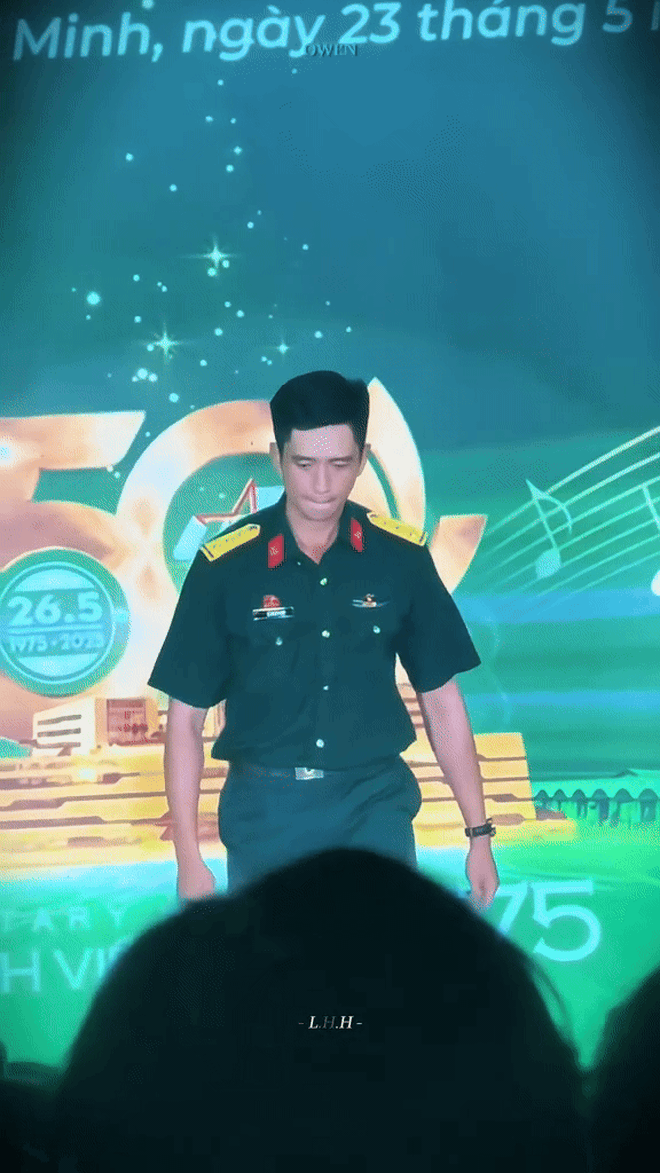 Thông tin mới nhất của "nam thần quân nhân" Lê Hoàng Hiệp, netizen ngỡ ngàng khi được nghe giọng thật- Ảnh 2.