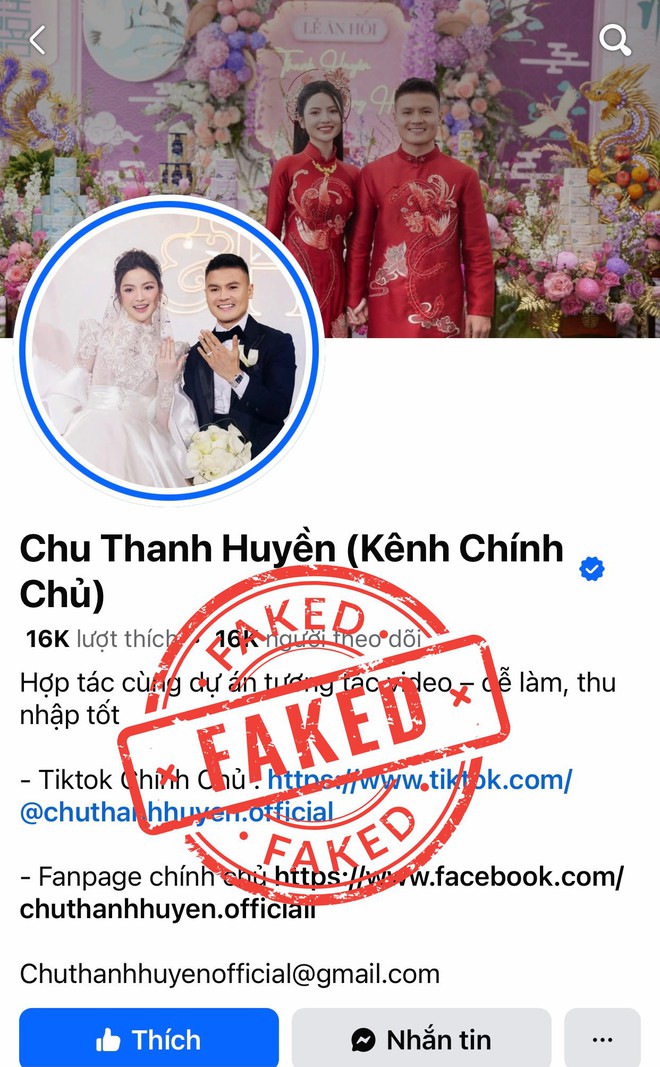 Cảnh báo nóng về tài khoản "Chu Thanh Huyền (Kênh Chính Chủ)" - Ảnh 1.