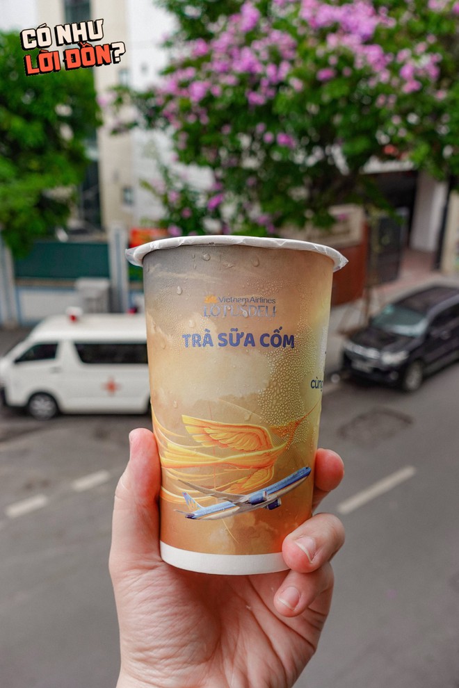 Cận cảnh cốc trà sữa cốm 50k của Vietnam Airlines: Bao bì đẹp nhưng topping bên trong mới là điều đáng chú ý- Ảnh 13. Cận cảnh cốc trà sữa cốm 50k của Vietnam Airlines: Bao bì đẹp nhưng topping bên trong mới là điều đáng chú ý- Ảnh 13.