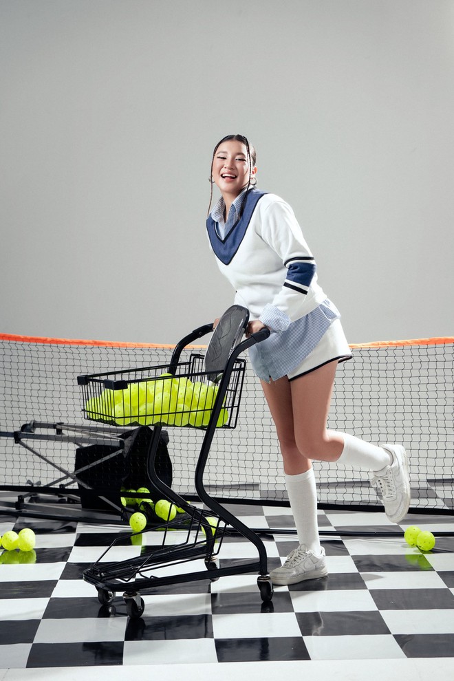 Không thể nhận ra Trương Vinh Hiển và Sophia Huỳnh Trần, hai tay vợt pickleball lột xác- Ảnh 4.