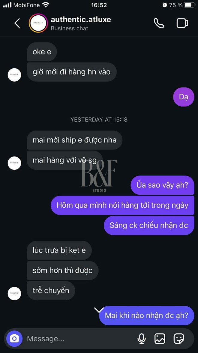 Mua đồ hiệu trên mạng: Khi tiền trao đi bằng niềm tin, bài học cay đắng là điều hiển nhiên nhận được- Ảnh 4. Mua đồ hiệu trên mạng: Khi tiền trao đi bằng niềm tin, bài học cay đắng là điều hiển nhiên nhận được- Ảnh 4.