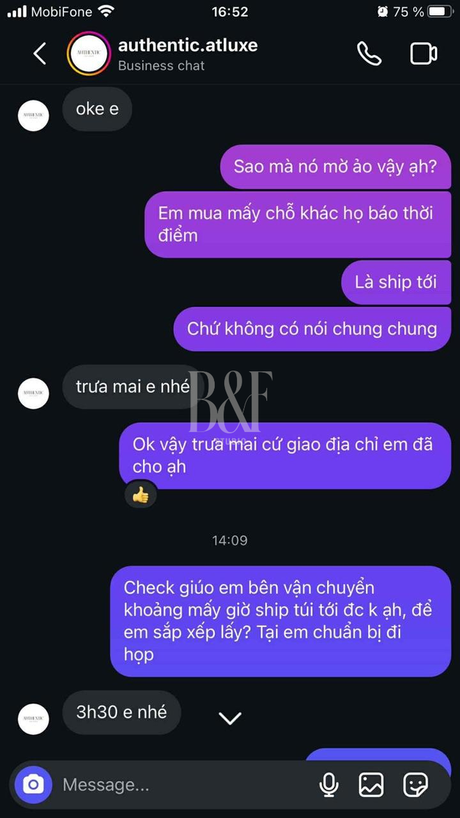 Mua đồ hiệu trên mạng: Khi tiền trao đi bằng niềm tin, bài học cay đắng là điều hiển nhiên nhận được- Ảnh 5. Mua đồ hiệu trên mạng: Khi tiền trao đi bằng niềm tin, bài học cay đắng là điều hiển nhiên nhận được- Ảnh 5.