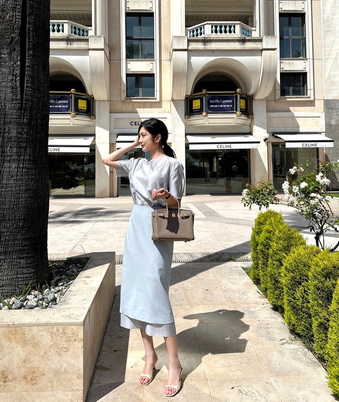 Chân váy dài phối với 5 mẫu áo hè này là chuẩn nhất, giúp nàng mặc đẹp mọi hoàn cảnh- Ảnh 2.