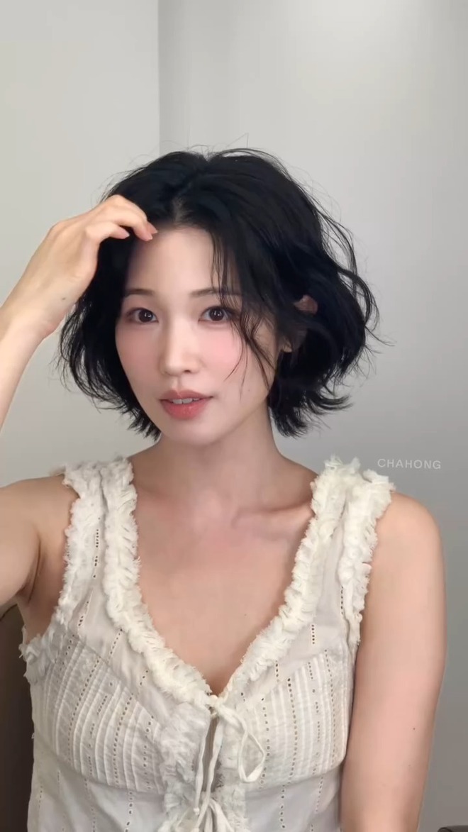 4 kiểu tóc ngắn dành cho nàng không thích nhuộm tóc, thậm chí giữ nguyên màu đen còn sang hơn- Ảnh 8.