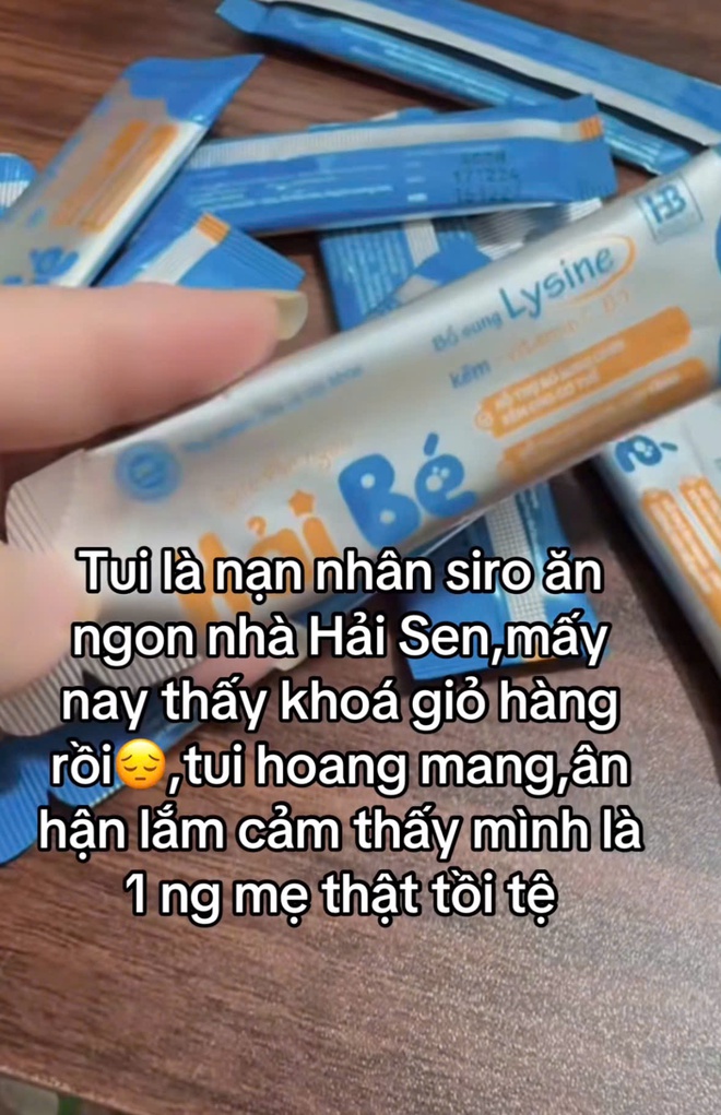 Mẹ bỉm mua sản phẩm siro ăn ngon của TikToker "Gia Đình Hải Sen" cho con uống, đồng loạt "kêu cứu"- Ảnh 4.