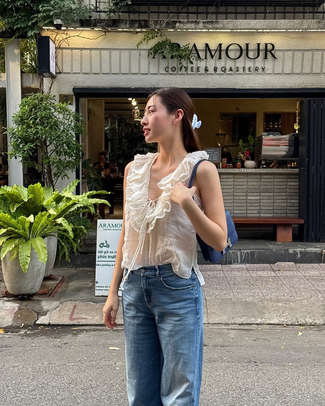 Nàng Hậu có đôi chân dài 1m22 mê đắm 1 item: Diện thế nào cũng xinh, nịnh dáng thôi nhé!- Ảnh 11.