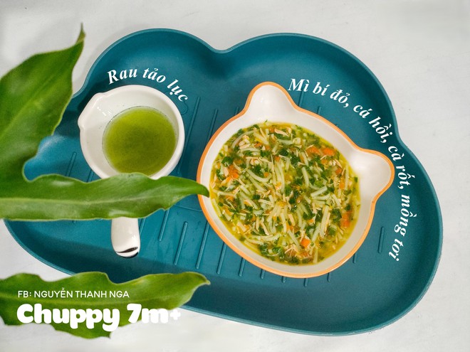 Mẹ Thái Bình nấu món ăn dặm thuận theo con khiến hàng nghìn mẹ bỉm ngạc nhiên: "9 tháng mà ăn thô giỏi quá!"- Ảnh 7. Mẹ Thái Bình nấu món ăn dặm thuận theo con khiến hàng nghìn mẹ bỉm ngạc nhiên: "9 tháng mà ăn thô giỏi quá!"- Ảnh 7.