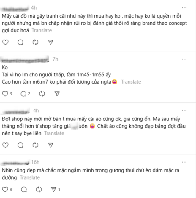 Local brand Việt gây tranh cãi vì làm váy quá ngắn, lộ cả vòng 3 chỉ vì muốn tôn dáng?- Ảnh 13.