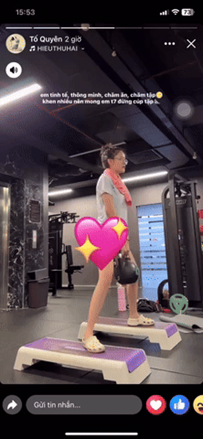 Chăm tập gym, bạn gái HIEUTHUHAI tăng cân nhanh "như Thánh Gióng", body vẫn vạn người mê- Ảnh 2.