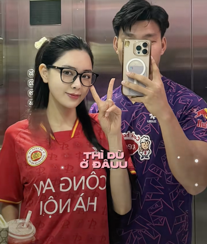 Bạn gái "trâm anh thế phiệt" của cầu thủ Văn Thanh tung  hình ảnh nóng bỏng: Ai tin nổi từng nặng 70kg?- Ảnh 9.