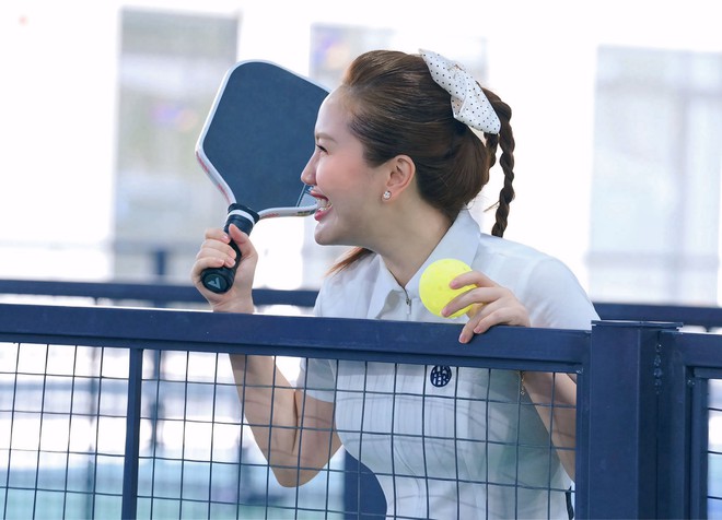 Bảo Thy bất ngờ vô địch Pickleball chỉ sau 1 tháng "nhập môn": Visual công chúa chiếm trọn spotlight!- Ảnh 7.