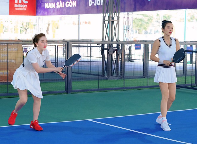 Bảo Thy bất ngờ vô địch Pickleball chỉ sau 1 tháng "nhập môn": Visual công chúa chiếm trọn spotlight!- Ảnh 4.