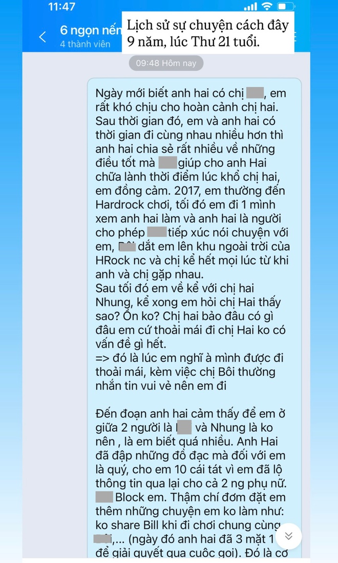 Diễn biến nóng drama chị dâu Song Thư Channel lên tiếng chồng ngoại tình, có con riêng- Ảnh 5.