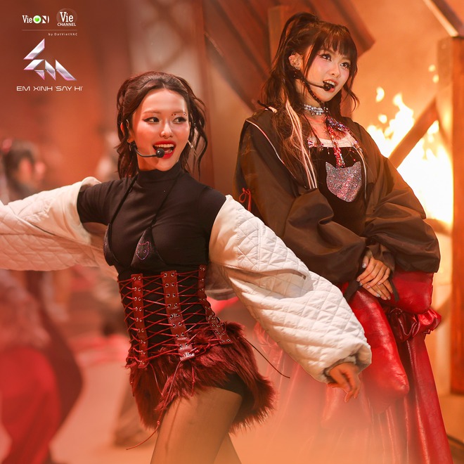 Em Xinh Say Hi tập 2 hay là màn “battle ngầm” của Châu Bùi và Quỳnh Anh Shyn: Netizen đã chọn ra team chiến thắng- Ảnh 16. Em Xinh Say Hi tập 2 hay là màn “battle ngầm” của Châu Bùi và Quỳnh Anh Shyn: Netizen đã chọn ra team chiến thắng- Ảnh 16.