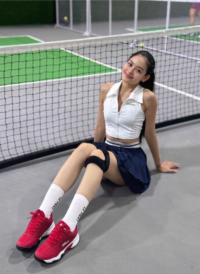 Mỹ nhân phim giờ vàng VTV “flex” cơ bắp săn chắc trên sàn boxing, nhìn xuống vòng 2 phẳng lì mới choáng- Ảnh 5.