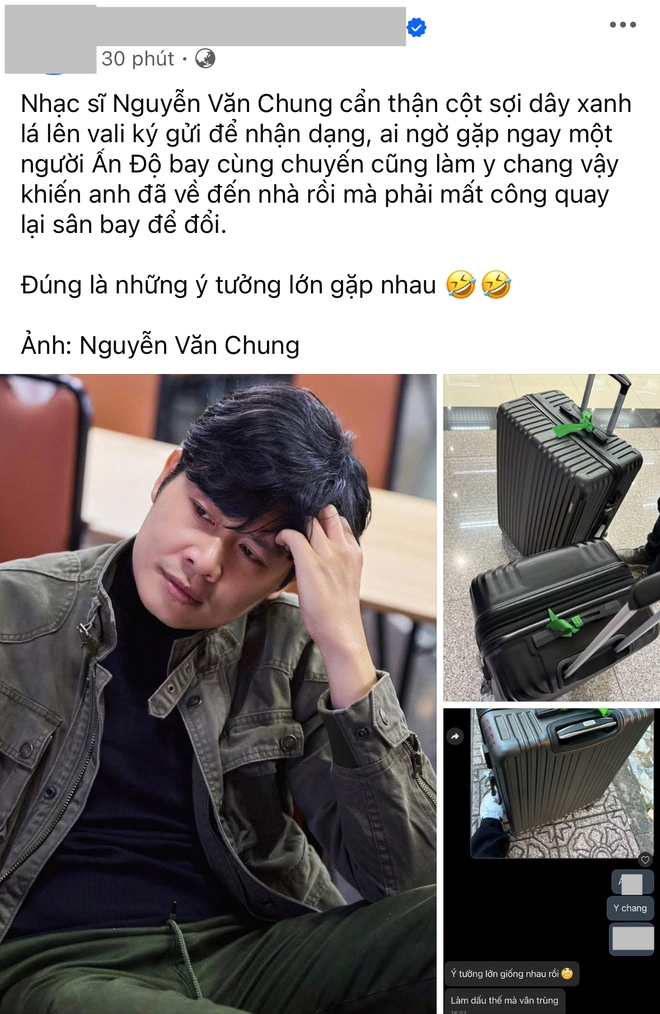 Số phận bất ngờ của 2 chiếc vali buộc dây màu xanh ở sân bay: Phim ngôn tình chính thức được giải oan!- Ảnh 4.