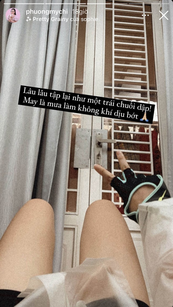 Phương Mỹ Chi chăm thể thao: Múa võ Vovinam khiến giám khảo quốc tế trầm trồ, mặc áo mưa tập độ dáng, ai còn body-shaming?- Ảnh 5.