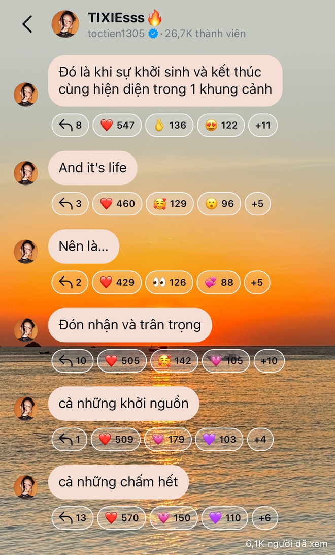Tóc Tiên để lộ tình trạng bất ổn, còn nhắc đến "chấm hết" giữa loạt dấu hiệu lạ- Ảnh 2.