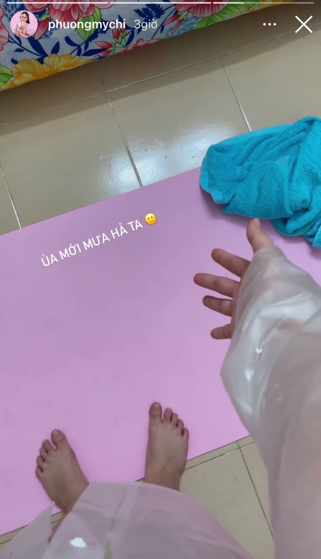 Phương Mỹ Chi chăm thể thao: Múa võ Vovinam khiến giám khảo quốc tế trầm trồ, mặc áo mưa tập độ dáng, ai còn body-shaming?- Ảnh 4.