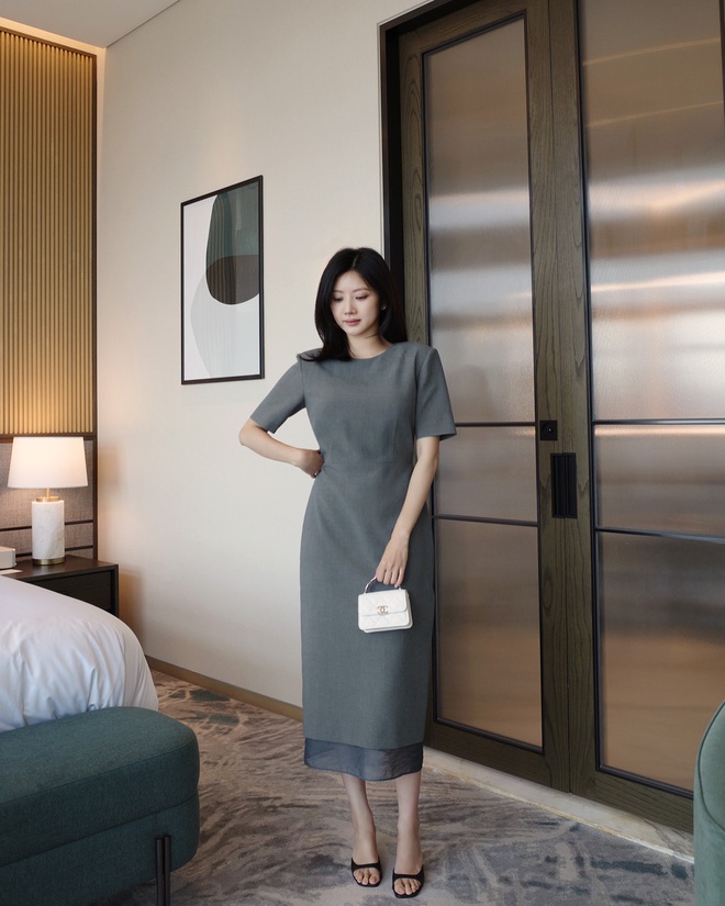 Xu hướng váy liền công sở là 4 kiểu giúp chị em mặc đẹp từ giờ tới tận mùa thu- Ảnh 2.