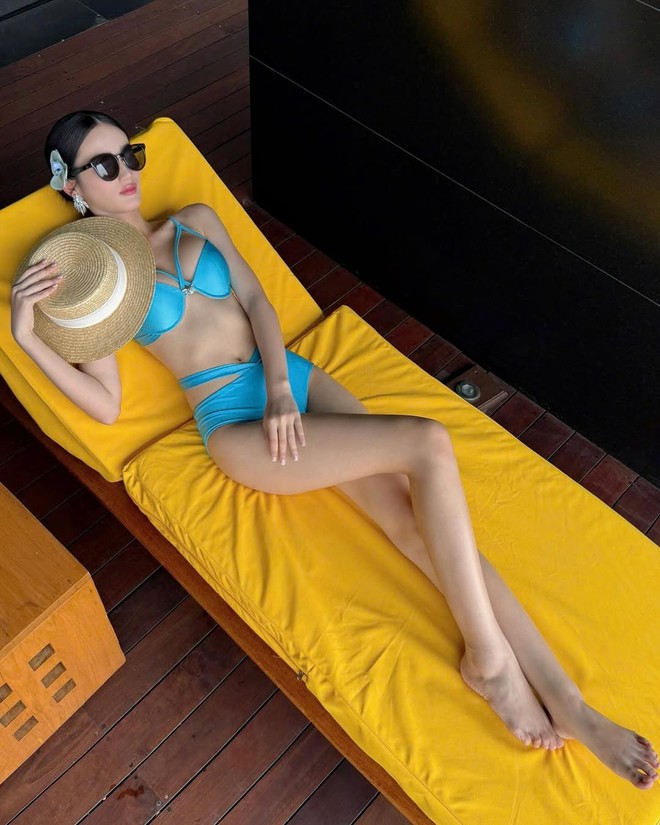 Ý Nhi mặc bikini nói đúng 2 từ về mình- Ảnh 8.