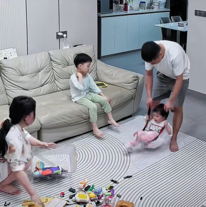 Cô bé 3 tuổi có pha xử lý biến cảnh đẫm nước mắt của gia đình thành một câu chuyện hề- Ảnh 7.