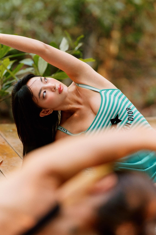 Châu Bùi - "Em Xinh" gây sốt với dáng đẹp, eo thon, lưng trần mềm mại nhờ gym cùng bí quyết giữ dáng siêu gắt- Ảnh 6.