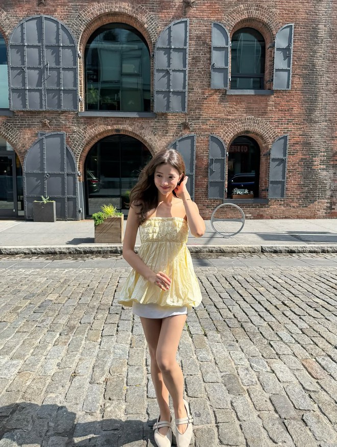 "Bông hồng lai" đang khiến TikTok điên đảo vì nhan sắc, style sành điệu toàn mẫu local brand Việt xinh!- Ảnh 6.
