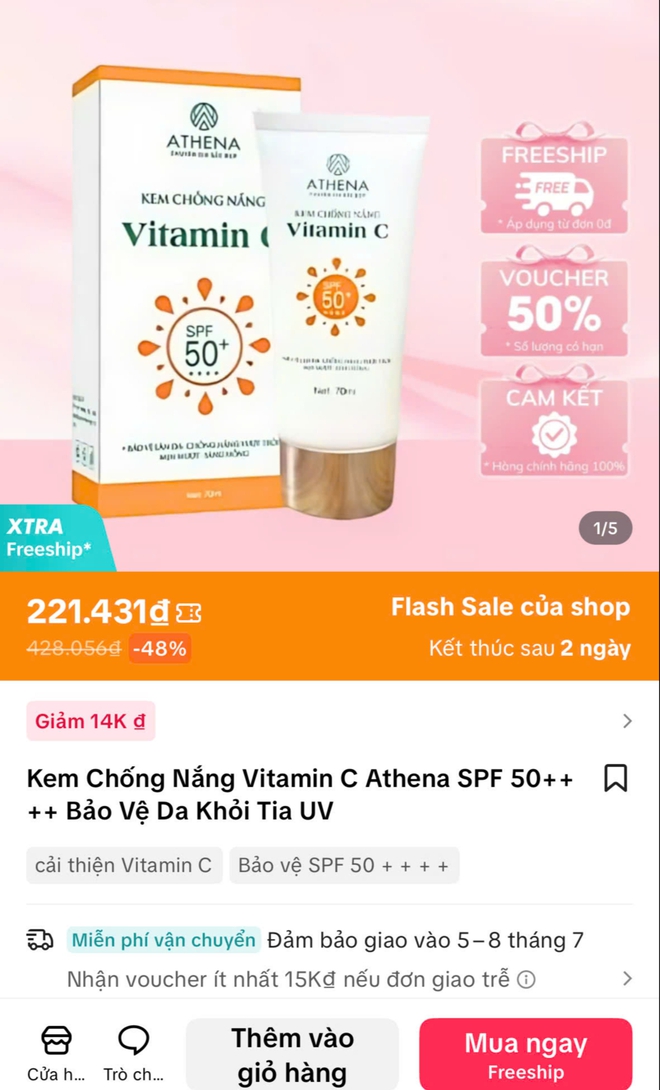 Vụ Giám đốc sản xuất kem chống nắng Athena bị bắt: 1 TikToker đã "phốt" bảng thành phần ảo ma từ năm 2024- Ảnh 7.