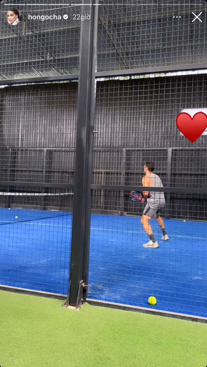 Kim Lý thi đấu pickleball cực "khét", lọt vào bán kết: Thành quả của những lần cùng Hà Hồ "trốn con" đi tập pickleball- Ảnh 3. Kim Lý thi đấu pickleball cực "khét", lọt vào bán kết: Thành quả của những lần cùng Hà Hồ "trốn con" đi tập pickleball- Ảnh 3.