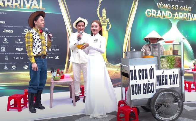 Xuất hiện bạch nguyệt quang lặng lẽ toả sáng giữa "lẩu thập cẩm" toàn Tây Du Ký, lân sư rồng tại Miss Grand Vietnam- Ảnh 2. Xuất hiện bạch nguyệt quang lặng lẽ toả sáng giữa "lẩu thập cẩm" toàn Tây Du Ký, lân sư rồng tại Miss Grand Vietnam- Ảnh 2.