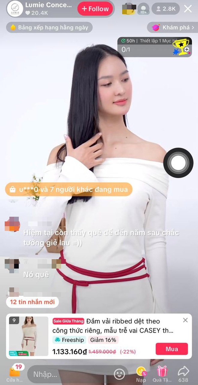 Brand của Lương Thuỳ Linh “khổ nhất Việt Nam”: 3 tiếng livestream toàn bình luận chê tơi tả, không 1 lời khen- Ảnh 4.