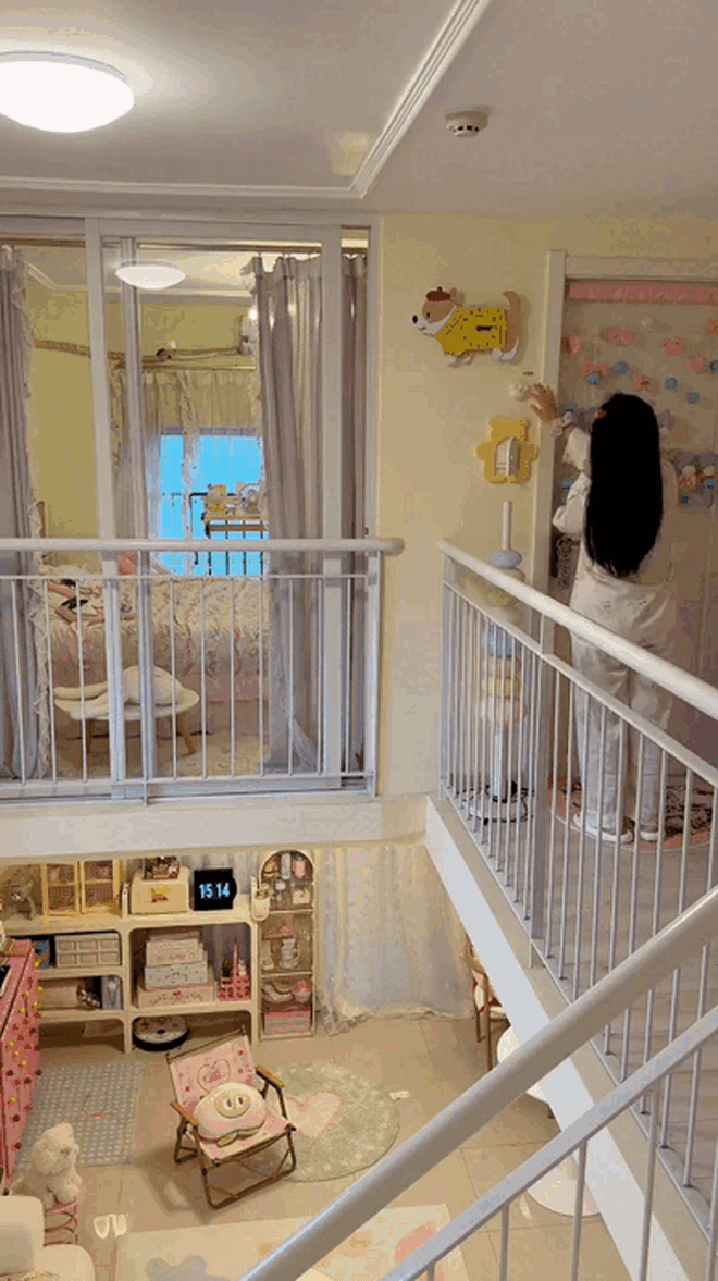 Nữ nhân sở hữu căn duplex 60m² đẹp đến mức đời thực thấy hư cấu, ai nhìn cũng ngỡ bối cảnh phim ngôn tình- Ảnh 6.