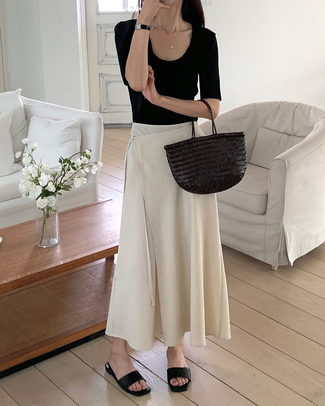 4 xu hướng chân váy công sở hot nhất hiện tại, sang thu mặc vẫn chuẩn mốt- Ảnh 6.