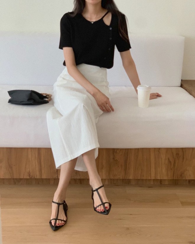 4 xu hướng chân váy công sở hot nhất hiện tại, sang thu mặc vẫn chuẩn mốt- Ảnh 4.